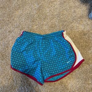 Nike kids  Blue Patterned Shorts